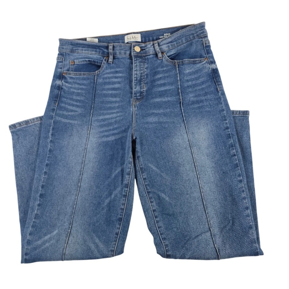 Nicole Miller SOHO High Rise Straight Jeans